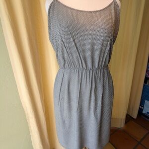 Old Navy Gray Poplin Cami Sundress